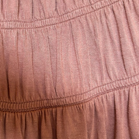 LOFT Women’s Medium Dusty Rose Ruched 1/2 Sleeve Top/ Shirt. - Picture 7 of 7